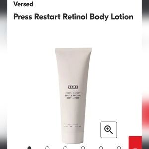Versed Retinol Body Lotion New